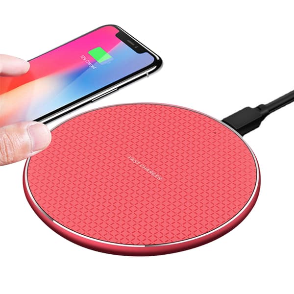 Trådløs lader hurtiglading for iPhone 12/11/Pro/Max/Xs/XR/X/8, iPad Pro/Air/Mini