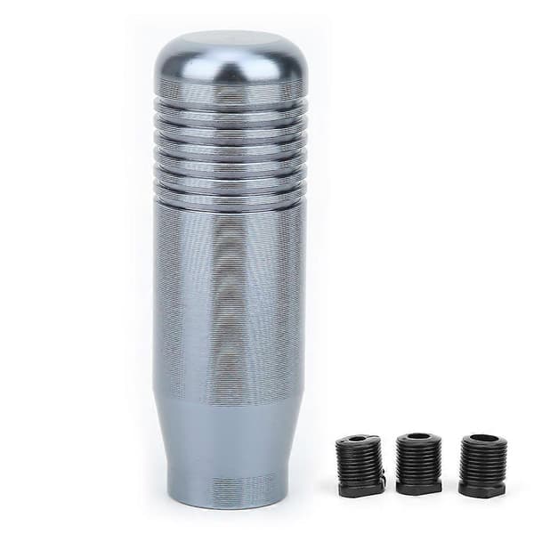 Gearknophoved Universal Skifteknapper med Adapter til Manuel Gearkasse Skifter Biler Titanium