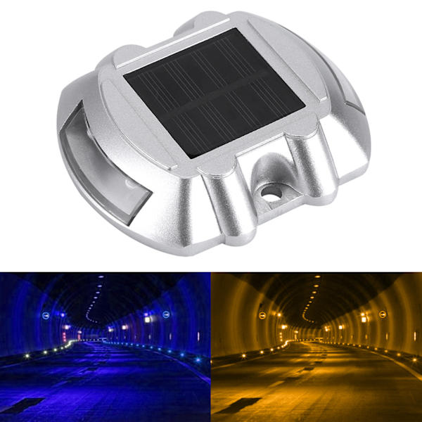 Gjutning Aluminium Solenergi 6 LED Utomhus Vattentät Uppfart