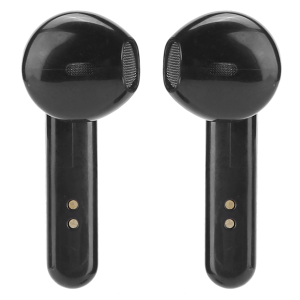 Bærbart Bluetooth 5.0 Headset True Wireless med LED Digital Display Stereo Earphone Sort