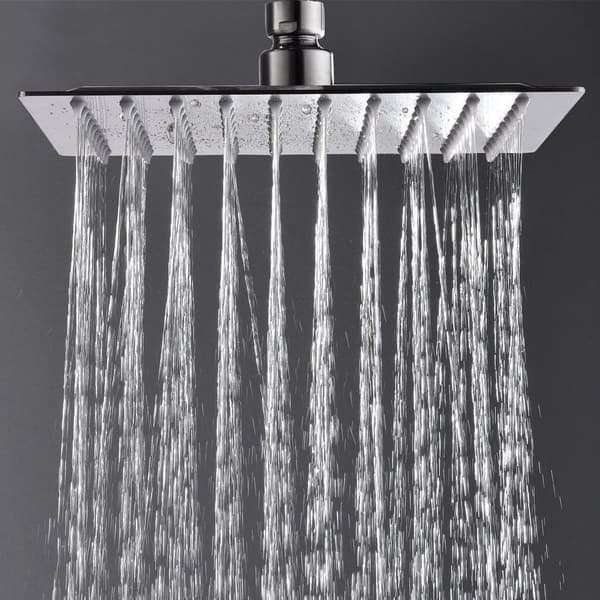 304 Rustfrit Stål Bruseshower Højtryk Vandbesparende Bruser