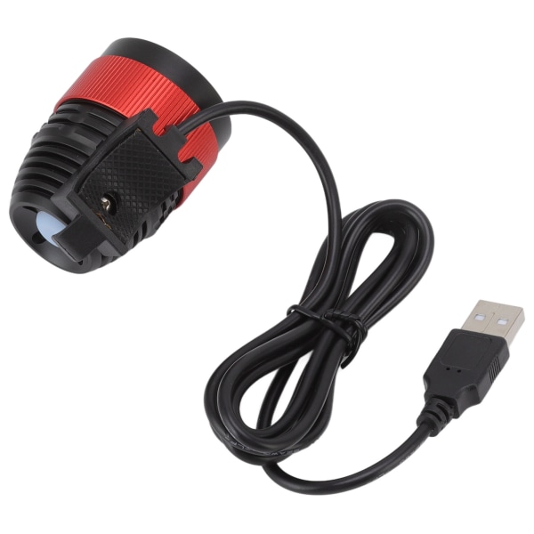 LED-cykellampa 2000LM Mountainbike-strålkastare USB-laddning Cykelfrontljus för nattkörning