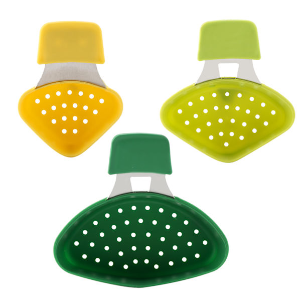 3-pack silikonångande kokande matlagningskorgar kit hängande