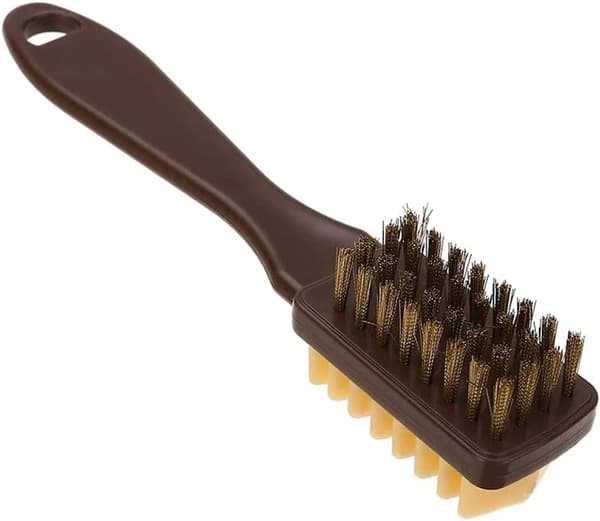 Skorengöringsborste - 2 sidor - Lämplig för mocka, läder, nubuck