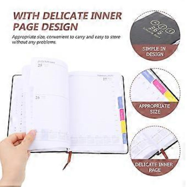 The Office Notebook Pu Kontor Notebook Møde Notebook Papir Cover Dagbog Agenda Notebook