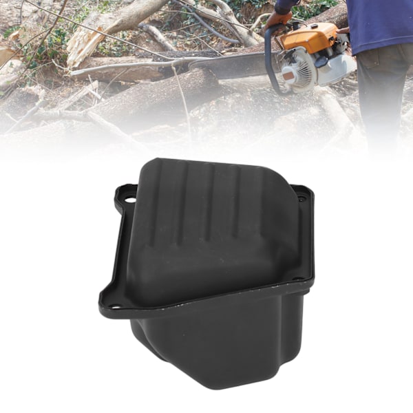 Ljuddämpare kit för motorsåg Stihl 064 065 MS650, Ljudreducerande motorsågskomponent med packningsskruvsats, Högkvalitativ ljuddämpare i metall
