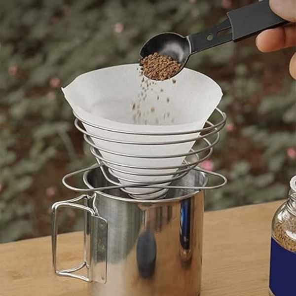 1 st hopfällbart återanvändbart kaffefilter permanent kaffefilter
