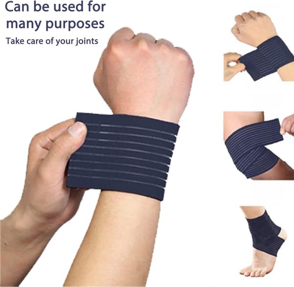 4 delar handledsband elastiskt handledsband andningsbart handledsband justerbart
