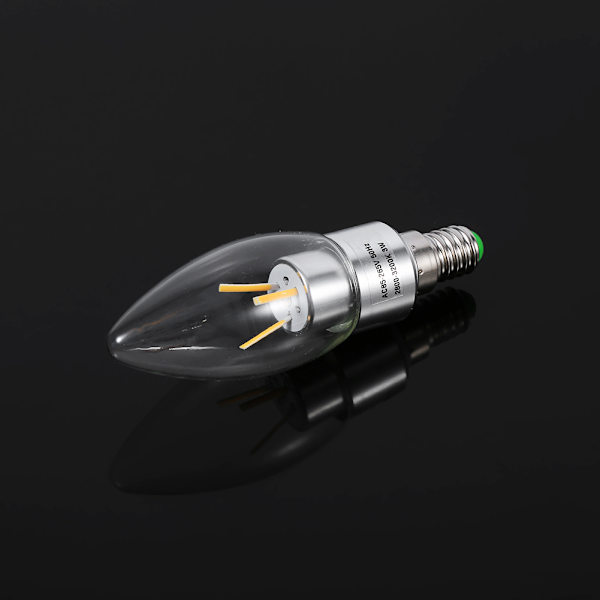 E14 3W 85-265V COB LED-glödtrådslampa Energiljuslampa