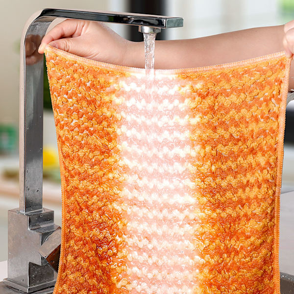 Disktrasor för diskning Mikrofiberduk Snabbtorkande Superabsorberande Återanvändbara Dukar för Köksbänkar Speglar och Glas
