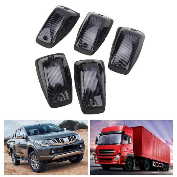 5 sæt billoftlys 12V LED Universal SUV Pickup Truck Toplys Kabinelys