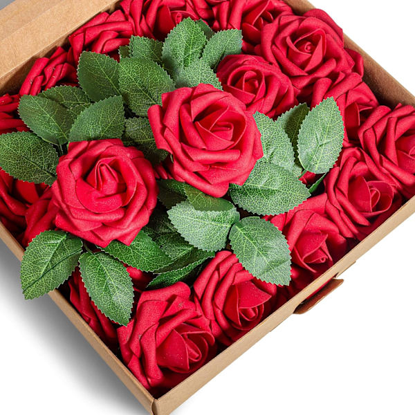 Artificial red roses online