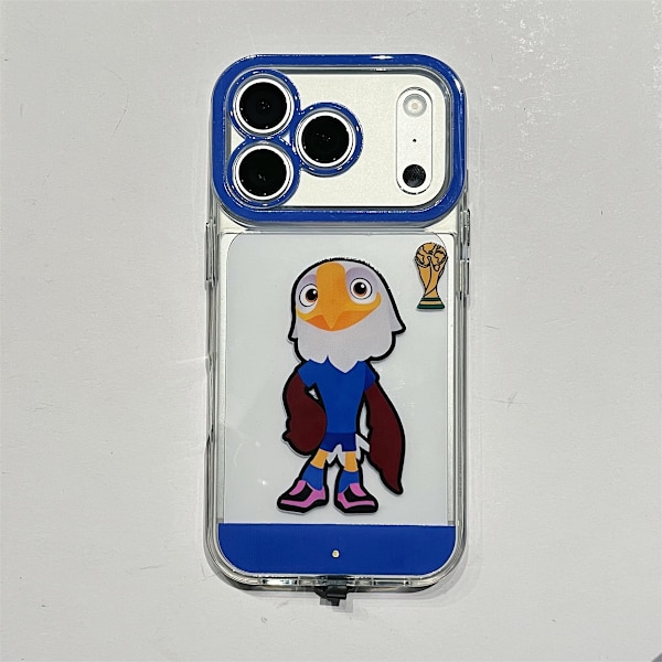 Världscupmaskot-mobilskalet \"Light Up\" är kompatibelt med iPhone 12 A