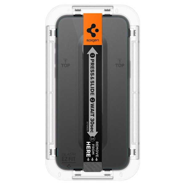 Spigen iPhone 15 Pro Max 2-PACK GLAS.tR \"Ez Fit\" Skärmskydd