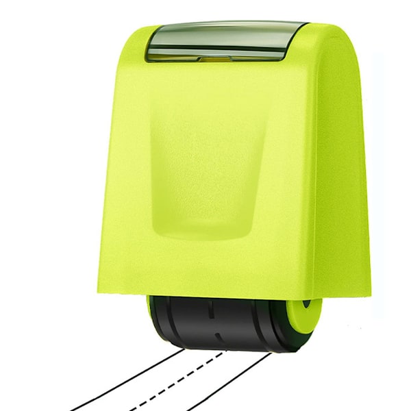 1 st Dashed Handskriftslinjer Stämpel Självfärgande Linjeövning Rullstämplar för Lärare Barn Inlärningsstämplar Mening Strips Handskriftsövning green