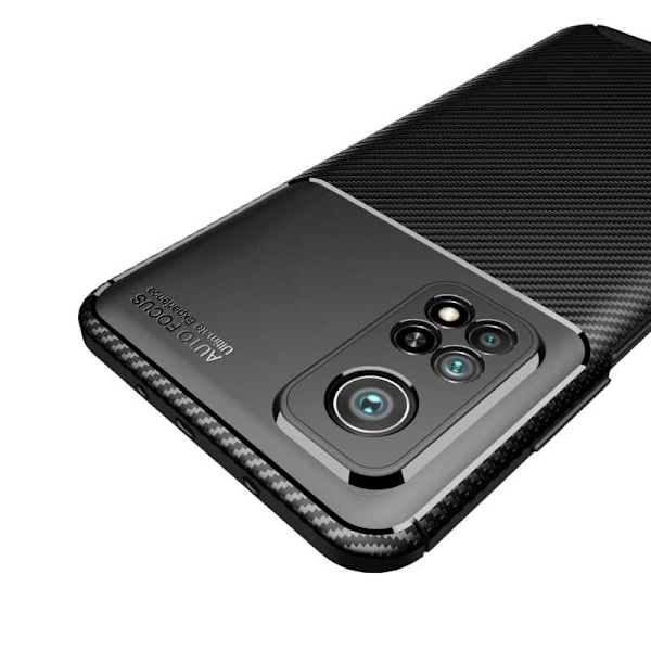 Xiaomi Mi 10T / Mi 10T Pro Stöttåligt Slimmat Skal FullCarbon V4 Svart
