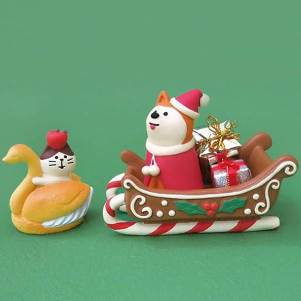 Julekagedekorationspynt, Julekagedekorationsartikler, Julebåd