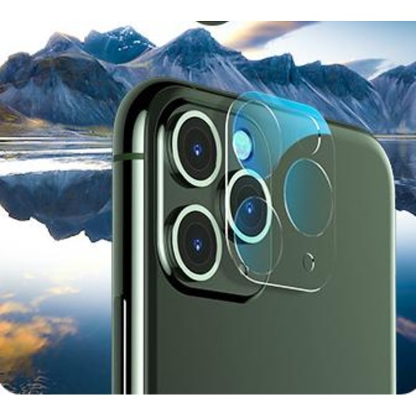 2 Pack iPhone 11 Pro, Pro Max Kamera Härdat Glas Skärmskydd