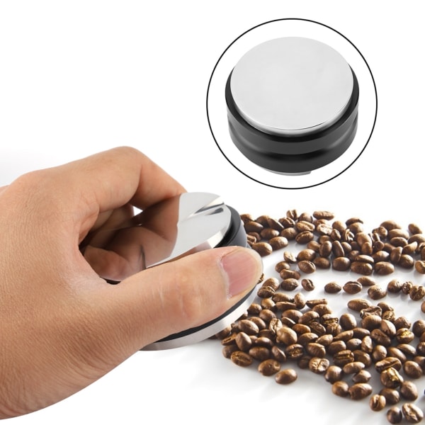 58mm Justerbar Dubbelhuvud Kaffe Tamper Kaffe Bönpressverktyg