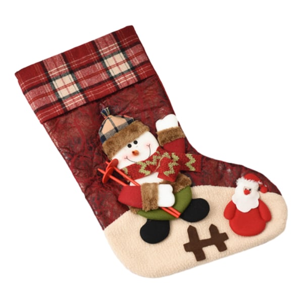 Christmas Stockings Large Santa Hanging Pendants Xmas Sock Gift