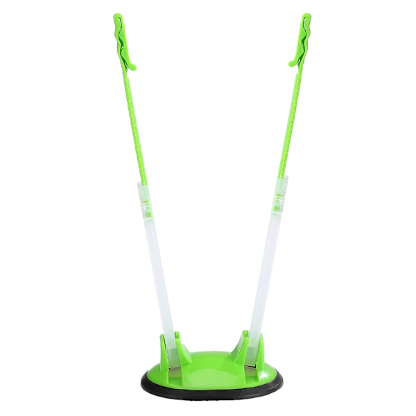 Justerbart Ställ med Armar för Plastpåsar, Kompakt & Vikbar Design, Handsfree Påshållare, Spillfri Matförvaring, Återanvändbarhet & Miljövänlig (10.2 x
