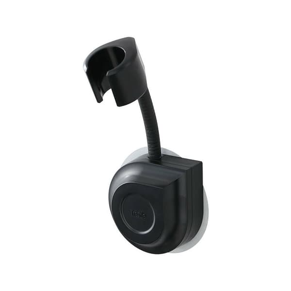 Dusjhodeholder for bad, dusjhodeholder, svart dusjhode
