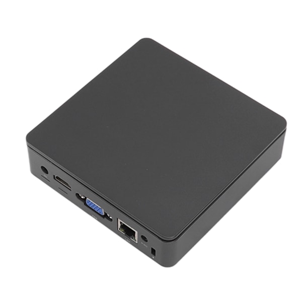 Mini PC 4GB RAM 64GB ROM Z8350 CPU RGB Trådbunden WIFI Trådlös Anslutning Mini Stationär Dator för Windows10 100‑240V EU-kontakt