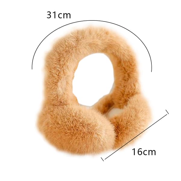 Vær Fluffy Ørevarmere Vinter Varmt Hodebånd Søte Slappe Ørevarmere