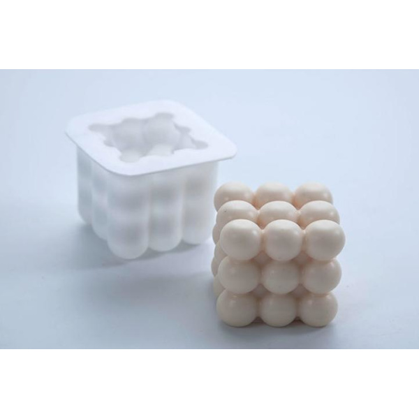 DIY Silikonform mold Stearinljus, Plaster Candle, 3D Rubiks kub