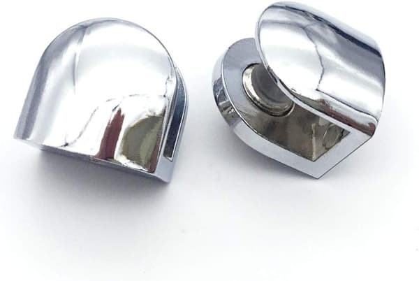 6 st Glas Klämfäste Zinklegering Justerbara Fästen Fäste fo