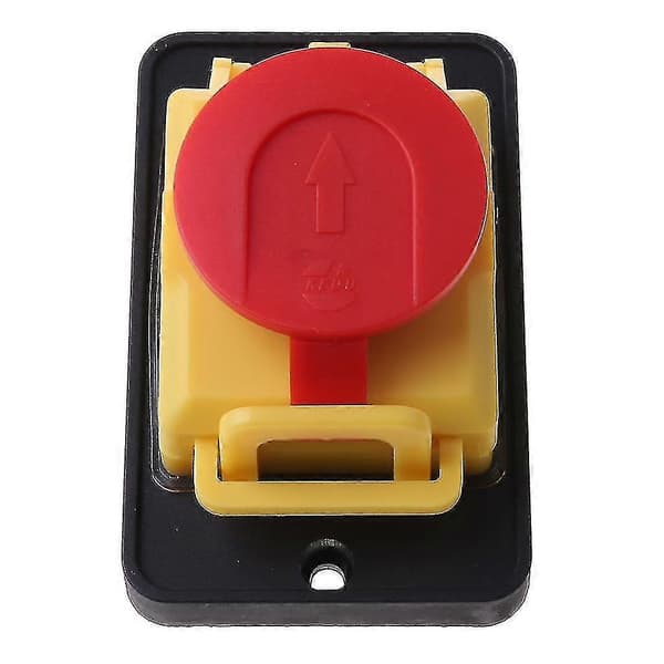 Kjd12 250v 4-pin vanntett magnetisk start-stopp nullspenningsutløser trykknappbryter