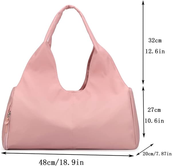 Treningsbag Reisebag med Skofag og Våtfag