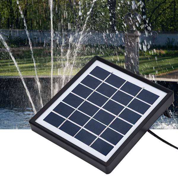 1,5 W Miniatyr Borstlös Akvarium Fontän Damm Sol