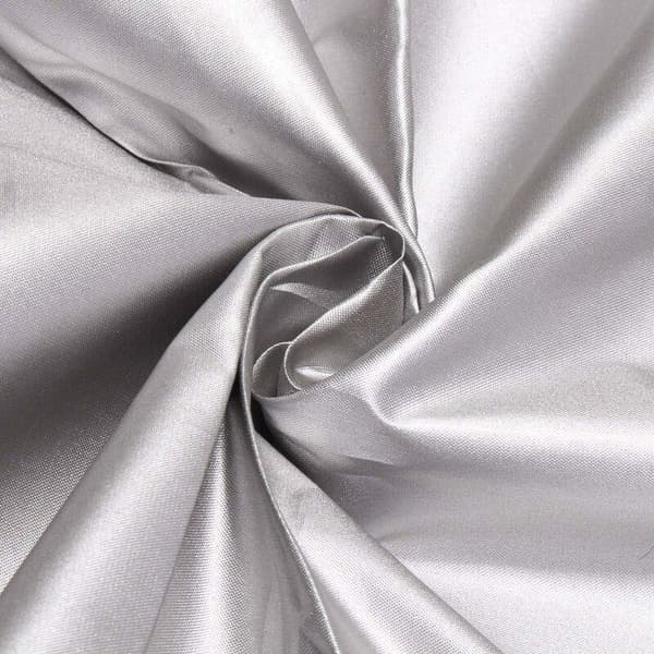 Silver Tunga Oxford Polyester Rektangulärt Bordsskydd Trädgård