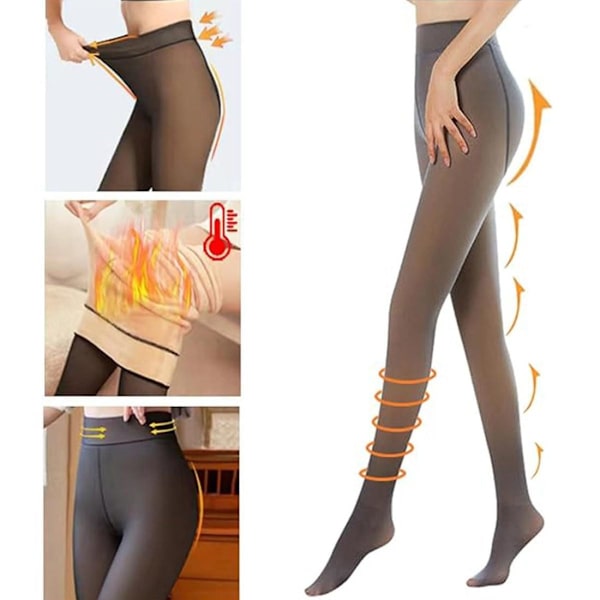 Vintertights för damer 40-70 kg, fodrade vintertights