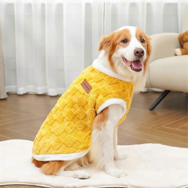 Store hunde tøj Vinter varm sweater Kæledyrstøj Golden Retriever Hundefrakker Sweatshirt Kæledyr Hvalp Pullover XL