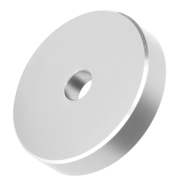 Skivspelarspindeladapter Vinyluppspelningsstabilitet Universal Passform Klassisk Aluminium 45RPM Skivadapter Förbättrad Ljudkvalitet Hållbar Och Stilren