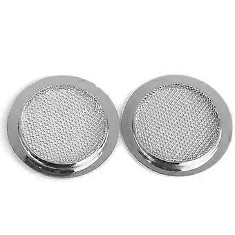 2x Skärmade Ljudhålsinsatser Högtalargaller för Dobro Resonator Gitarrdel()