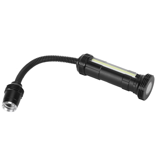 LED-zoommaskinverktygsarbetslampa USB-laddning gåshals magnetisk arbetslampa för svarv