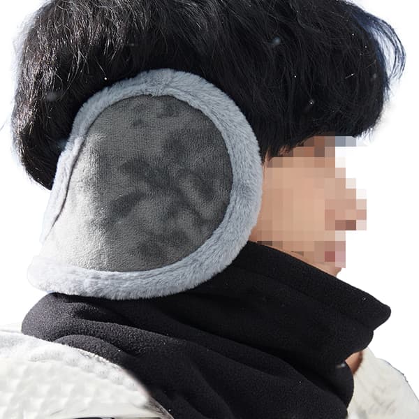 Värmare för män och kvinnor Klassiska Unisex Vinter Varma Öronmuffar blue