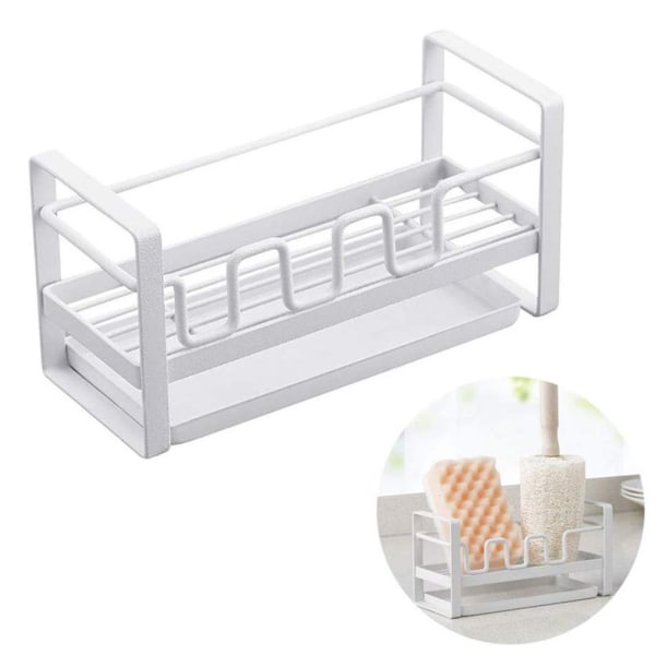 Svamp hållare kök diskho arrangör disk caddy kök förvaring