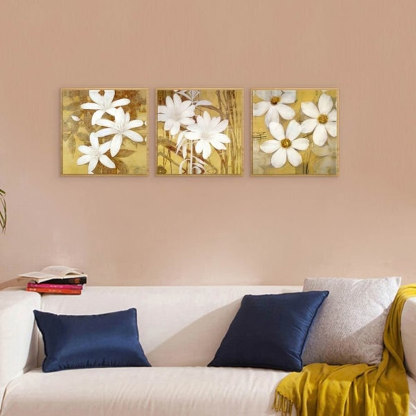Blommig Mönster Canvas Väggkonst Målning Tryckt Bild Hem