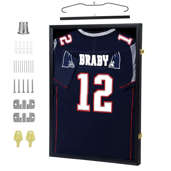 Træ 60x80cm VM Stjerne T-Shirt Display og Samleramme (1-pak)
