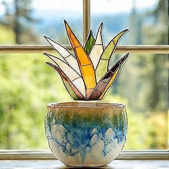 Akryl Potteplante Dekoration Plugin Ornament