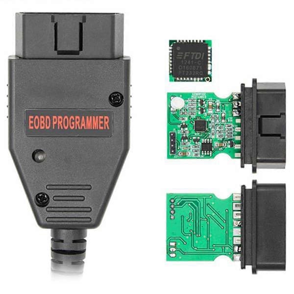 2xEobd2 Flasher Galletto 1260 Kabel Auto Chip Tuning Grensesnitt Remap Flasher Programmeringsverktøy