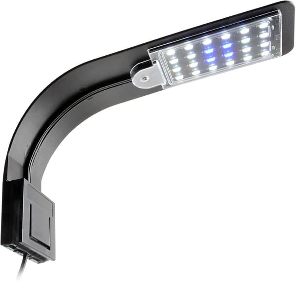 Ultratank LED-lys til små akvarier, Mini akvarieklemmelampe