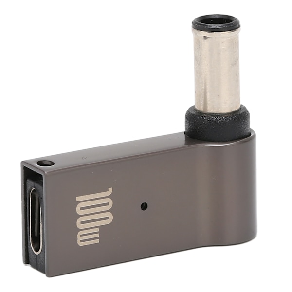 PD till DC Adapter för Lenovo Bärbar 100W 5A Typ C Hona till Hane Laptop Aluminiumlegering PD Laddningsadapter 6.0x1.4mm