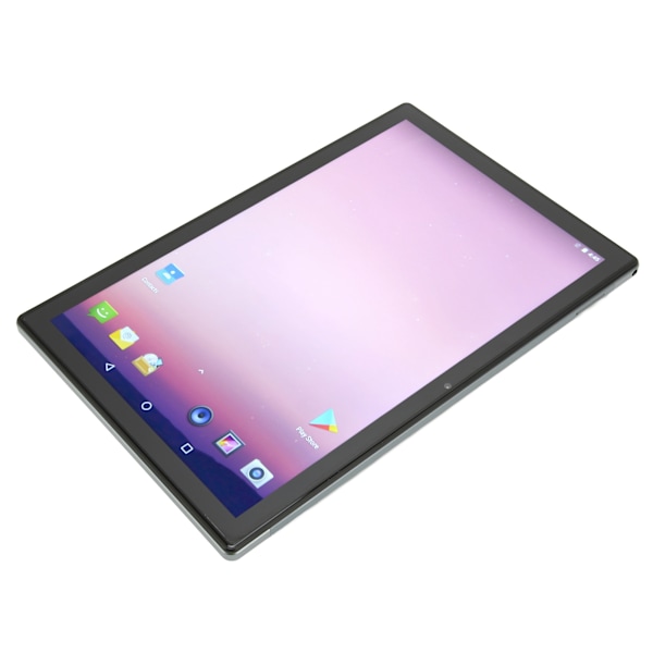 10,1-tums surfplatta för Android 11 8-kärnig CPU 2,4 5GWiFi Dual Band 8MP 20MP Dubbelkamera Samtalssurfplatta 100–240V Silvergrå EU-kontakt