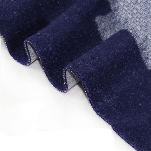 Herre Halstørklæde Sort Grå Vinter Tyk Imitation Cashmere Herre Halstørklæde Med