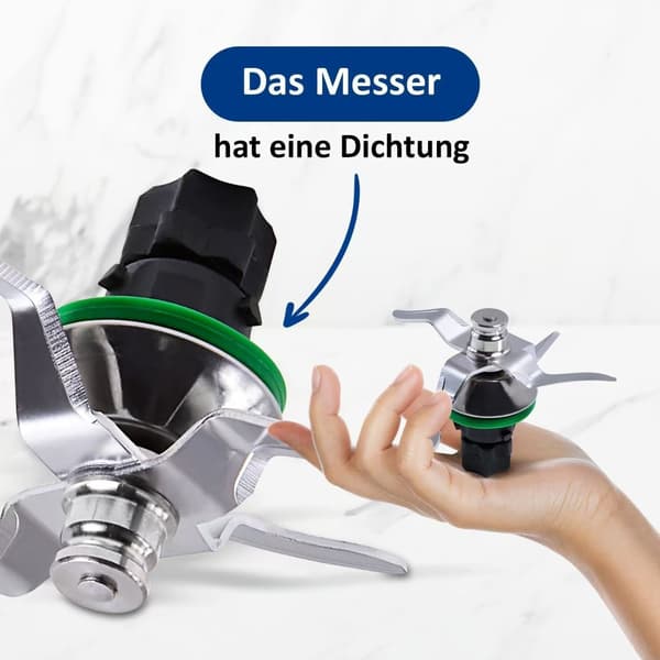 Foodprocessor-tilbehør: Blender- og kødhakker-erstatningsblade til Thermomix™ 5/TM6